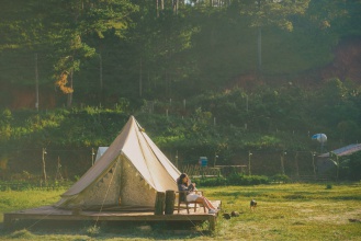 Các điểm cắm trại tiện nghi hút giới trẻ ở Đà Lạt